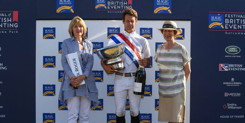 Chris Burton wins at British Festival of Eventing at Gatcombe