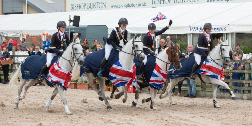 Eventing team at Pony European Championships
