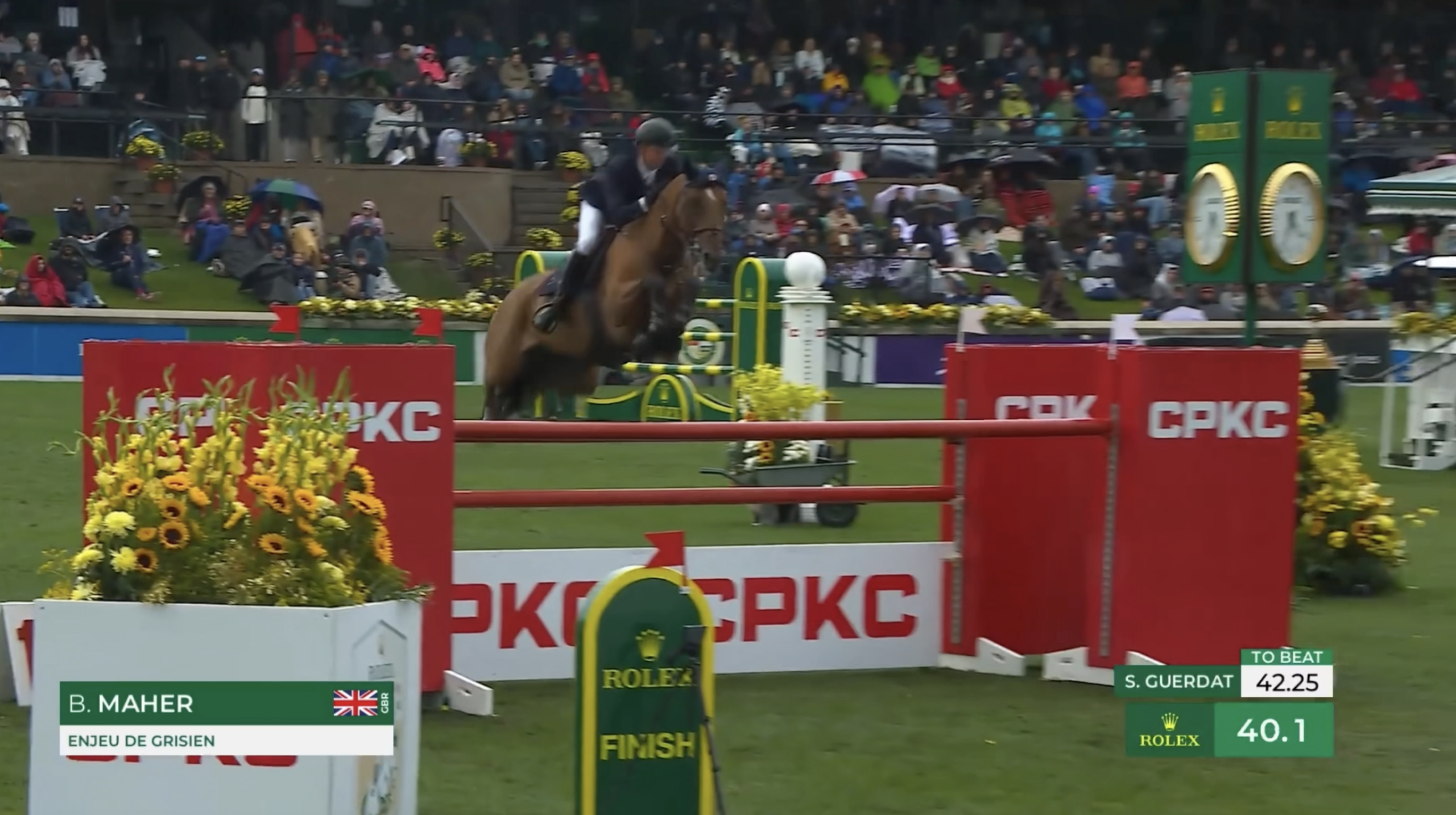 Ben Maher wins the $5m CPKC ‘International’, presented by Rolex, to become the new Rolex Grand Slam contender
